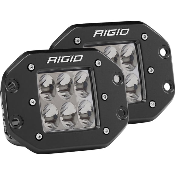 Rigid Industries D-Series Pro Specter Driving Flush Mount LED Light Pods