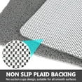 thumbnail image 2 of Square Shower Mat Non Slip: 27 x 27 Inch Extra Large Loofah Shower Mats for Inside Shower - Anti Slip Shower Stall Matt with Drain Hole in Middle, 2 of 8
