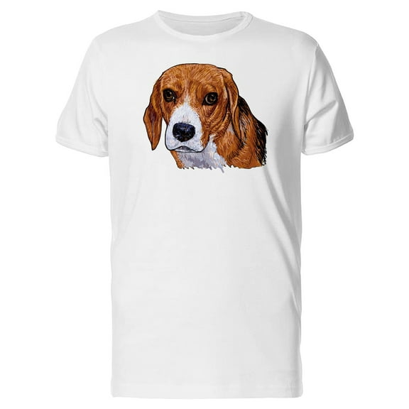 Cute Beagle, Lovely Doggy Tee Men's -Image by Shutterstock
