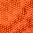 thumbnail image 4 of Benjara BM326927 21 in. Alen Knitted Pouf with Handwoven Cube, Orange Cotton, 4 of 5