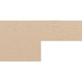 thumbnail image 3 of 8"W x 16"D x 8"H Wide Chapel Hill Rough Cedar Woodgrain TimberThane Corbel, Primed Tan, 3 of 6