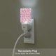 thumbnail image 5 of Fotbe pink Holiday Joy Luz Nocturna LED, Luz de Noche con Sensor de Luz Natural de Anochecer a Amanecer, Se Enchufa a la Pared, Blanco Cálido 0.5W-UK, 5 of 7