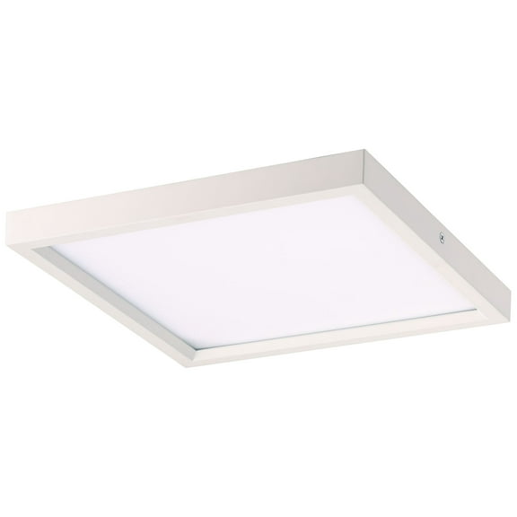 11 Inch 20W 1 Led Square Flush Mount-White Finish Minka Lavery 707-44-L