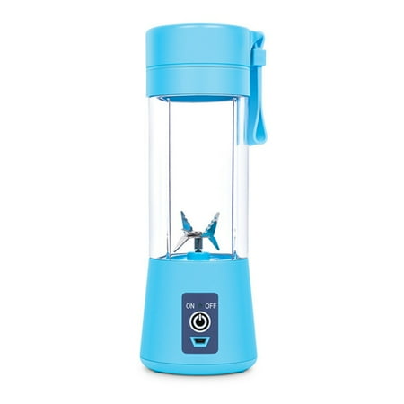 

Portable Blender Personal Mixer Fruit Rechargeable with Usb Mini Blender for Smoothie Fruit Milkshakes Blue
