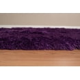 thumbnail image 6 of United Weavers Benella Nubia Purple Woven Polyester Shag Area Rug, 6 of 6