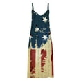 thumbnail image 6 of OAVQHLG3B Womens Dresses Sun Dresses Women Summer Casual 4th of July Outfits American flag s Summer Casual Beach Sleeveless Suspenders Printing Dress, 6 of 6
