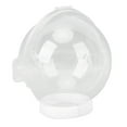 thumbnail image 1 of Hood Cat Transparent Muzzle Breathable Prevent Biting Licking Adjustable Cat Hood Helmet For Grooming Bathing, 1 of 8