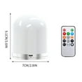 thumbnail image 3 of xaoyunyn Rechargeable Smart LED Night Light with Multiple Modes and Remote Control for Bedroom,Energy Efficient Table Lamp with Soft Relaxing Light,USB Included, 3 of 9