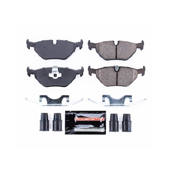Rear Brake Pad Set - Compatible with 2001 - 2005 BMW 325xi 2002 2003 2004