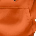 thumbnail image 6 of Mens Pullover Hoodie Fleece Sweatshirt Chest Zip Pockets Kangaroo Pocket Casual Hooded Top, 6 of 8