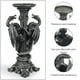 thumbnail image 4 of EeaseMX 1 candelabro con forma de calavera, adorno decorativo para festivales y el hogar., 4 of 7