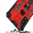 thumbnail image 6 of For Motorola Moto G 5G 2023 Hybrid Stand Military Grade with Magnet Mount Friendly Kickstand Hard PC TPU Shockproof Cover ,Xpm Phone Case [ Red ], 6 of 6