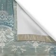 thumbnail image 3 of Ambesonne Oriental Window Valance, Traditional Lace Farmhouse, 54" X 18", White Pale Seafoam Dusk, 3 of 5
