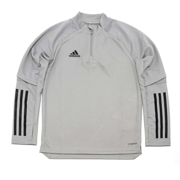 Adidas Boys Condivo 20 Training Top, Gray Black,M - US