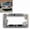 1 PC-B, variant on 250th Anniversary Commemorative License Plate Frame, 4th of July Decoration Metal Car Plate Frame, Patriotic License Plate Holder, Aluminum License Plate Frame Fits Standard
