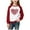 Rouge, variante sur Tauxra Chandail à Manches Longues Imprimé pour Adultes, chandail à Capuche à Manches Raglan avec Design Décontracté de Mode Urbaine, Tissu Doux en Mélange de Polyester et Spandex pour Toujours