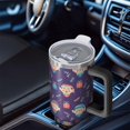 thumbnail image 6 of Christmas 40oz Tumbler– Stainless Steel Insulated Tumbler with Handle and Straw, Large Capacity Travel Cup for Hot & Cold Drinks, 6 of 7