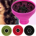 thumbnail image 1 of Neinkie Universal Collapsible Hair Dryer Diffuser Attachment- Salon Grade tool,Lightweight Foldable Portable Travel Folding Design, 1 of 7