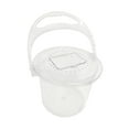thumbnail image 4 of Clear Bucket Water Container Drinks Storage Transparent PET Material for Household Car Wash Camping, 4 of 9