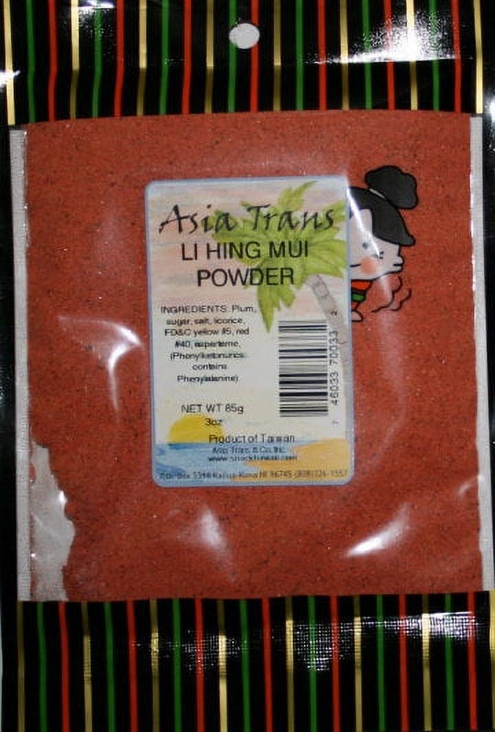 Asia Trans Li Hing Mui Powder, 3 Oz.