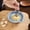 Blue, variant on Ceramic Grater Bowl for Garlic Ginger and Vegetables | Kitchen Grinding Tool with Storage Tray | Easy to Clean Food Prep Accessory for Home Cooking
