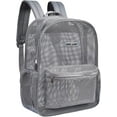 thumbnail image 2 of GFDYREE Sac à Dos en Maille Semi-Transparente Robuste, Sac à Dos Transparent pour Étudiants Universitaires, 2 of 7