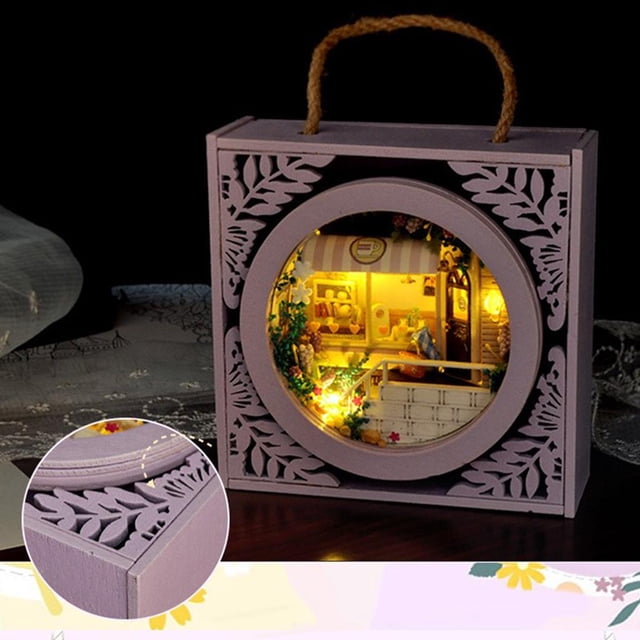 Accesorios de Juguete Hugo casa de muñecas en miniatura