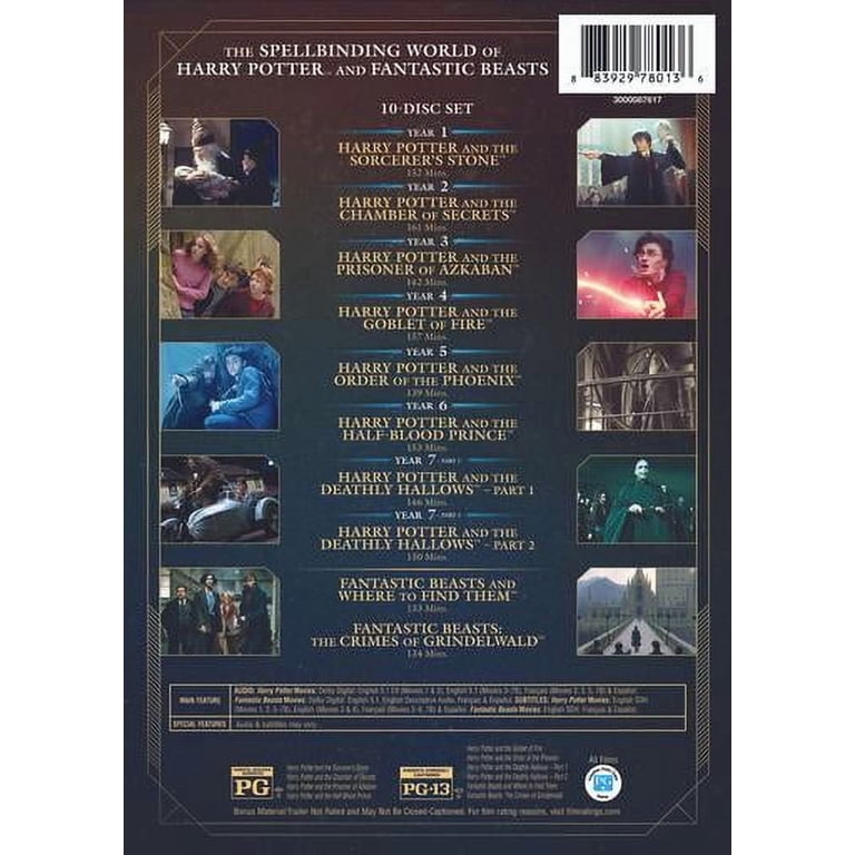 Wizarding World 10-Film Collection: Harry Potter & Fantastic