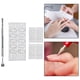 thumbnail image 5 of Lima de uñas de acero inoxidable, herramienta profesional para el cuidado de las uñas, herramientas de manicura Plata A, 5 of 6