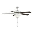 thumbnail image 2 of Savoy House First Value 52" 2-Light Ceiling Fan in Satin Nickel, 2 of 6