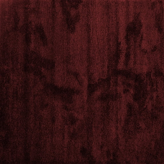 Ahgly Company Indoor Square Abstract Red Contemporary Area Rugs, 6' Square