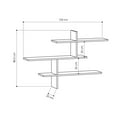 thumbnail image 5 of Homitis-Leo -Anthracite-Wall Shelf, 5 of 5