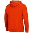 thumbnail image 3 of Men's Colosseum Orange Clemson Tigers Slash Stack 2.0 Pullover Hoodie, 3 of 3