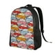 thumbnail image 2 of Balery Cute Cars Mochila - Mochila Estilosa y Duradera para Laptop de 15 Pulgadas con Tela Oxford Impermeable, 2 of 8