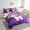 Purple, variant on Unicorn 7 Pcs Comforter Set Twin Kawaii Rainbow Bedding Starry Stars Fantasy Horse Sheet Set Bed in A Bag Cute Dreamy Galaxy Magic Room Decor Bed Set