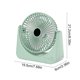 thumbnail image 3 of Adjustable Angle USB Desk Fan 3 Speed Adjustable Wind Speed Powerful Airflow Lasting Battery Ideal Choice For Outdoor Office Home Student Dormitories, 3 of 6