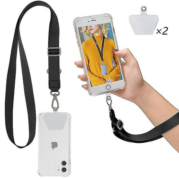Cordón para teléfono, correa para el cuello y correa para la muñeca Soporte para llavero universal TXS