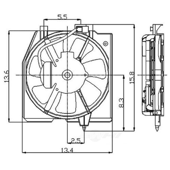 Engine Cooling Fan Assembly