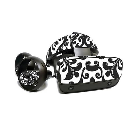 MightySkins OCRIFS-Black Damask Skin for Oculus Rift S - Black Damask