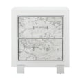 thumbnail image 2 of Global Furniture USA Santorini White Table de Nuit, 2 of 2