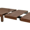 thumbnail image 6 of Martin Furniture Mid-Century Modern Wood Kitchen Dining Table with Eight Chairs, Brown, 6 of 21