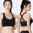 thumbnail image 2 of Swuxness Women's Push Up Yoga Tank Bras Plus Size Sports for Workout Seamless Comfortable Breathable, 2 of 5