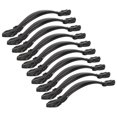 thumbnail image 1 of Rdeghly 10 Sets Cabinet Handle Simple Style Pull Handle Zinc Alloy 96MM Door Pull Handles For Drawer Office Black, 1 of 8