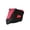Red, variant on Aluminum Foil Motorcycle Cover UV Resistant Sun Shade Rainproof Full Vehicle Protective Cloth With Reflective Strip All Weather Outdoor Scooter Dustproof Shield(White)
