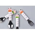 thumbnail image 4 of Jinsinto Children's cutlery set with case, stainless steel children's fork and spoon with, 4 of 5