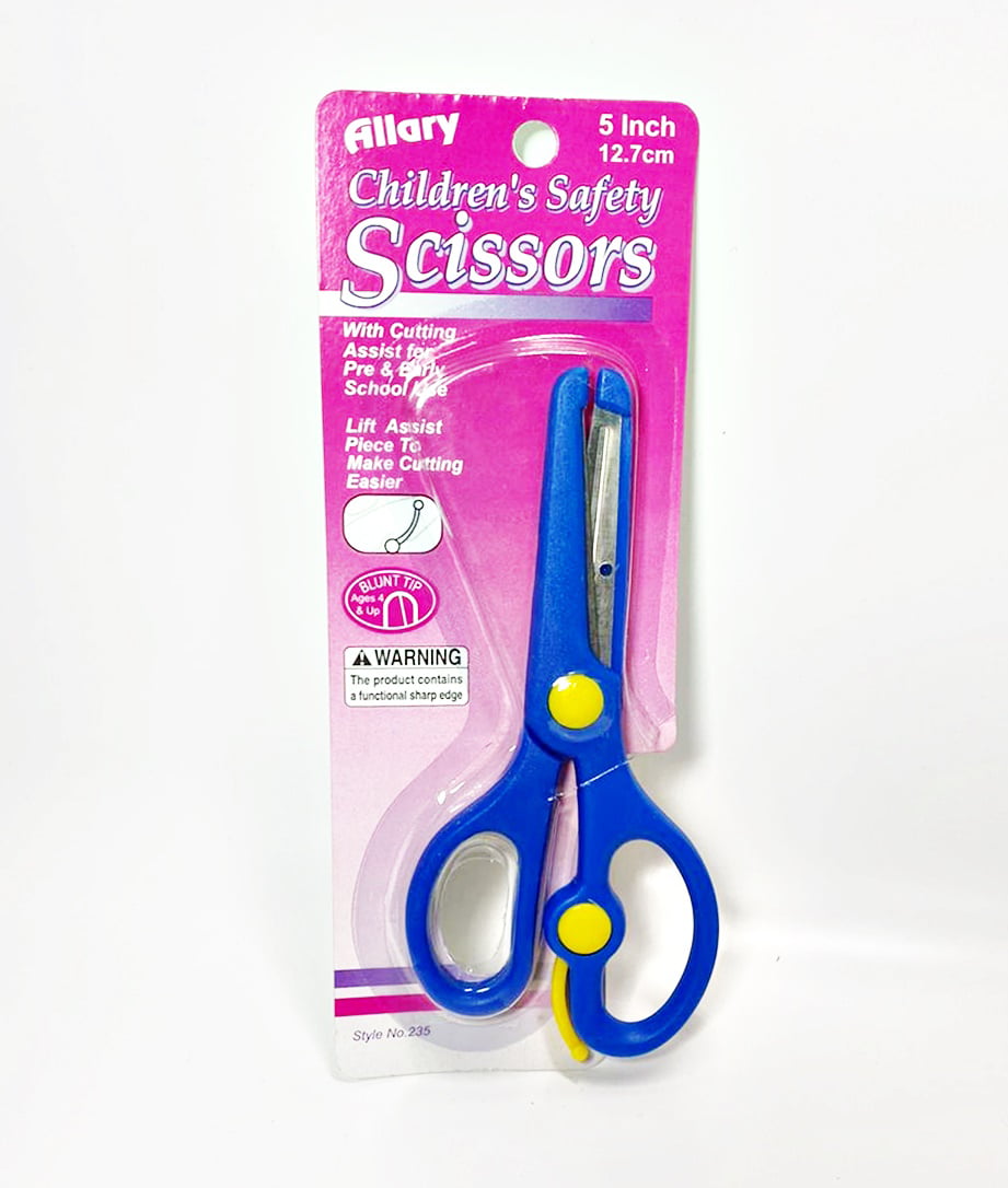 HEQUSIGNS 36 Pack Scissors Bulk for Kids, Safety Blunt Tip Student  Scissors, Kid Craft Scissors for Cutting Regular Paper,Construction  Paper,Cards 