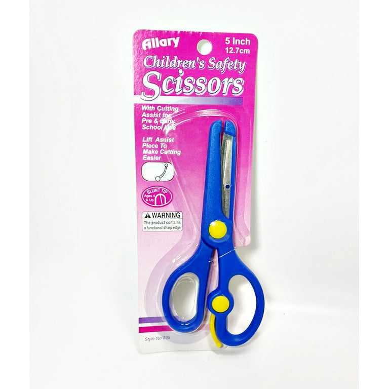 Pink Scissors Office, Pink Scissors School, Blue Tip Scissors