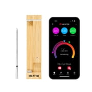 Open Box MEATER Pro Premium Bluetooth Wireless Meat Thermometer | 1000 F Direct Heat Grilling | Long Range | Multi-Sensors | For BBQ, Oven, Grill, Smoker, Air Fryer, Deep Fryer