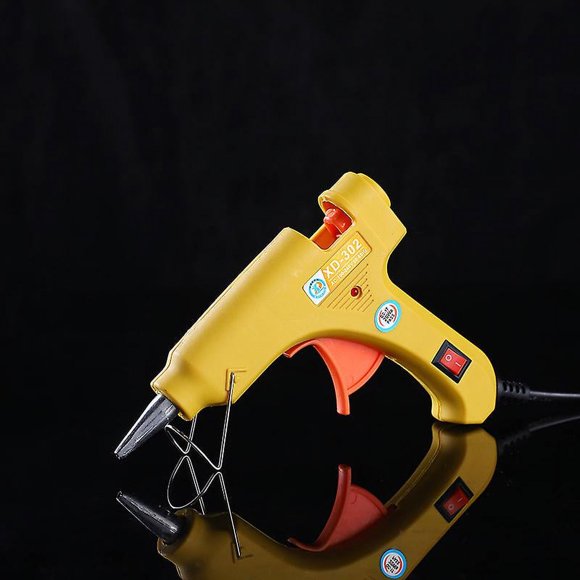 Pistolet à Colle Chaude Fait Main 20w Petit Pistolet à Colle Multicolore pour Enfants