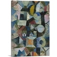 thumbnail image 1 of ARTCANVAS Composition with the Yellow Half-Moon and the Y 1918 Canvas Art Print by Paul Klee - Size: 40" x 26" (1.50" Deep), 1 of 9